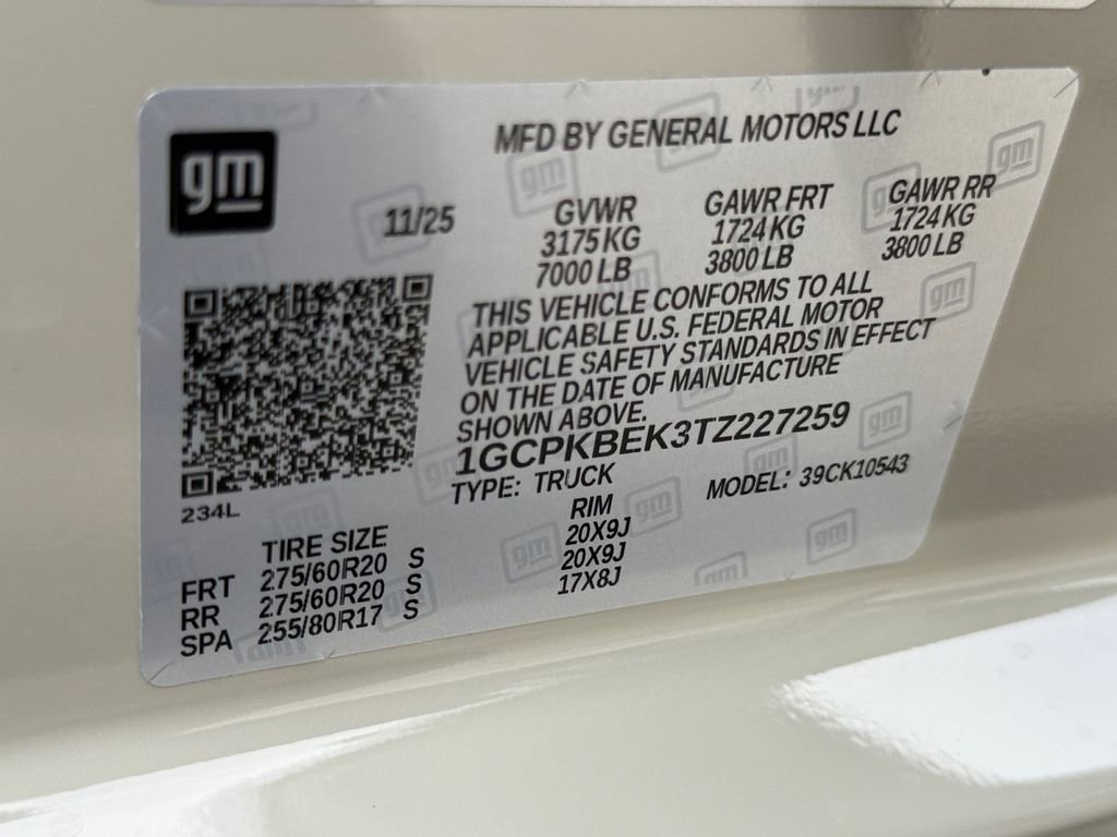 New 2026 Chevrolet Silverado 1500 Custom w/ Turbomax Blackout Package image 25