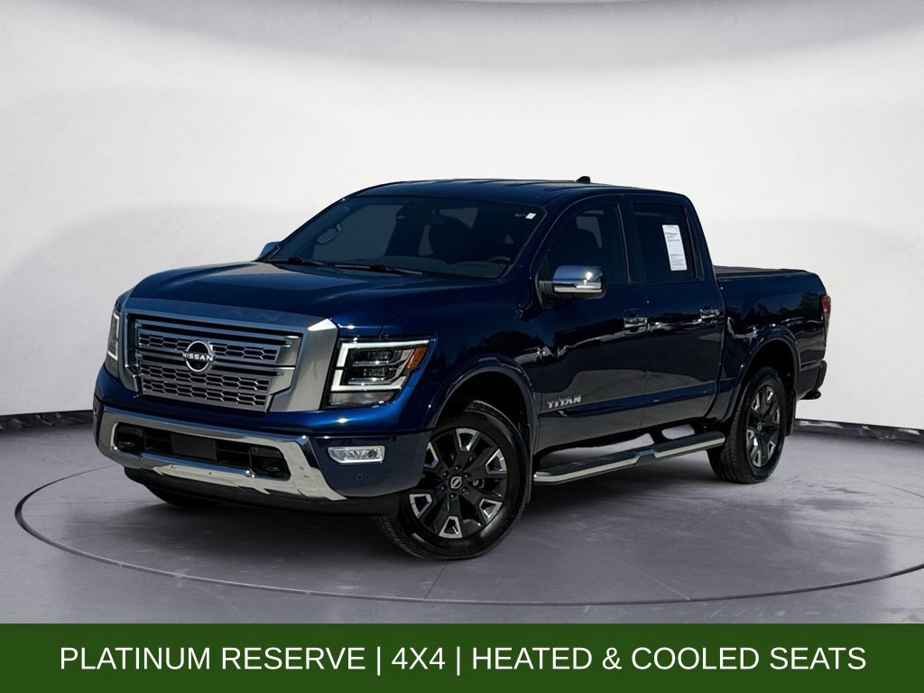 Used 2023 Nissan Titan Platinum Reserve w/ Off Road Protection Package AWD/4WD image 1
