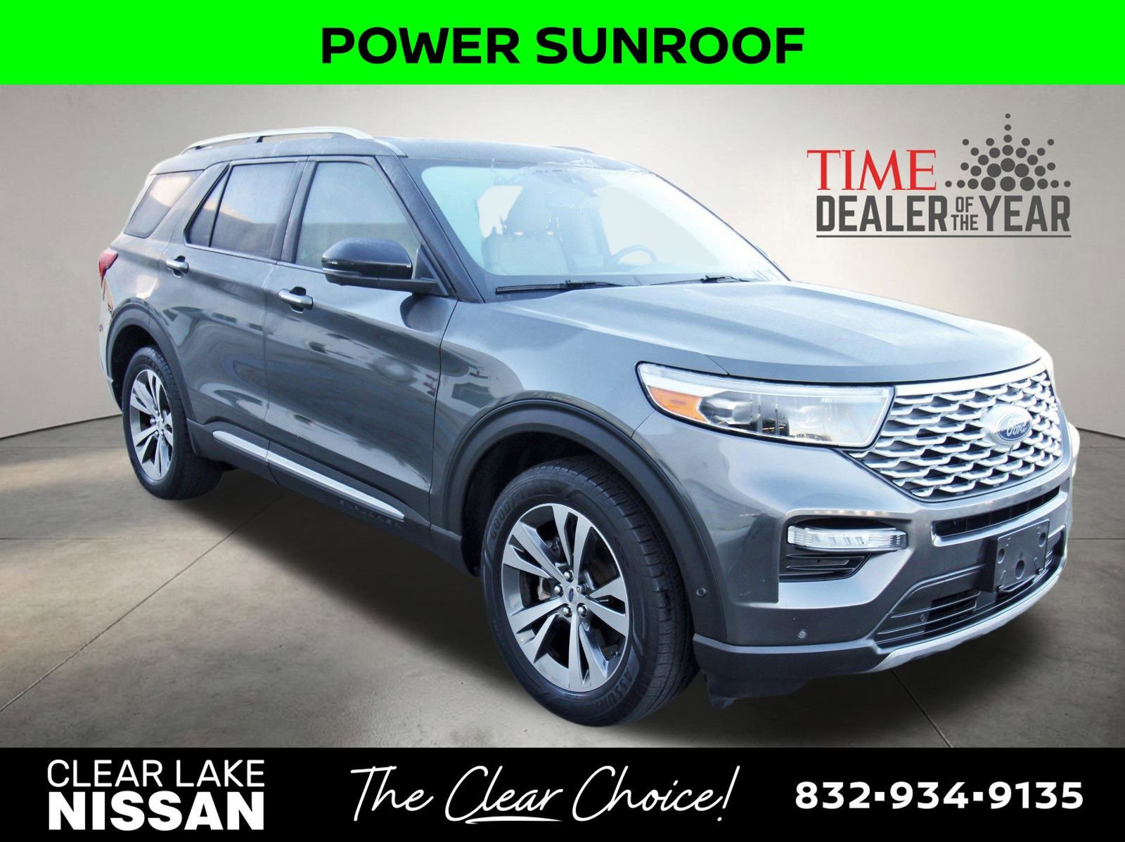 Used 2020 Ford Explorer Platinum w/ Premium Technology Package image 9