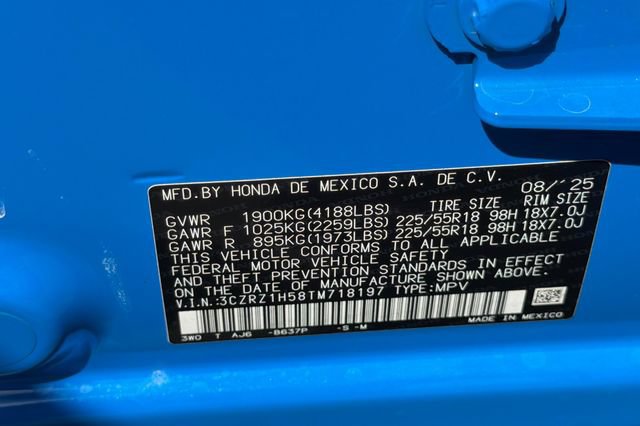 Certified 2026 Honda HR-V Sport image 36