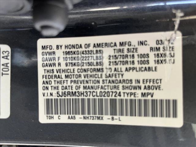 Used 2012 Honda CR-V LX image 22