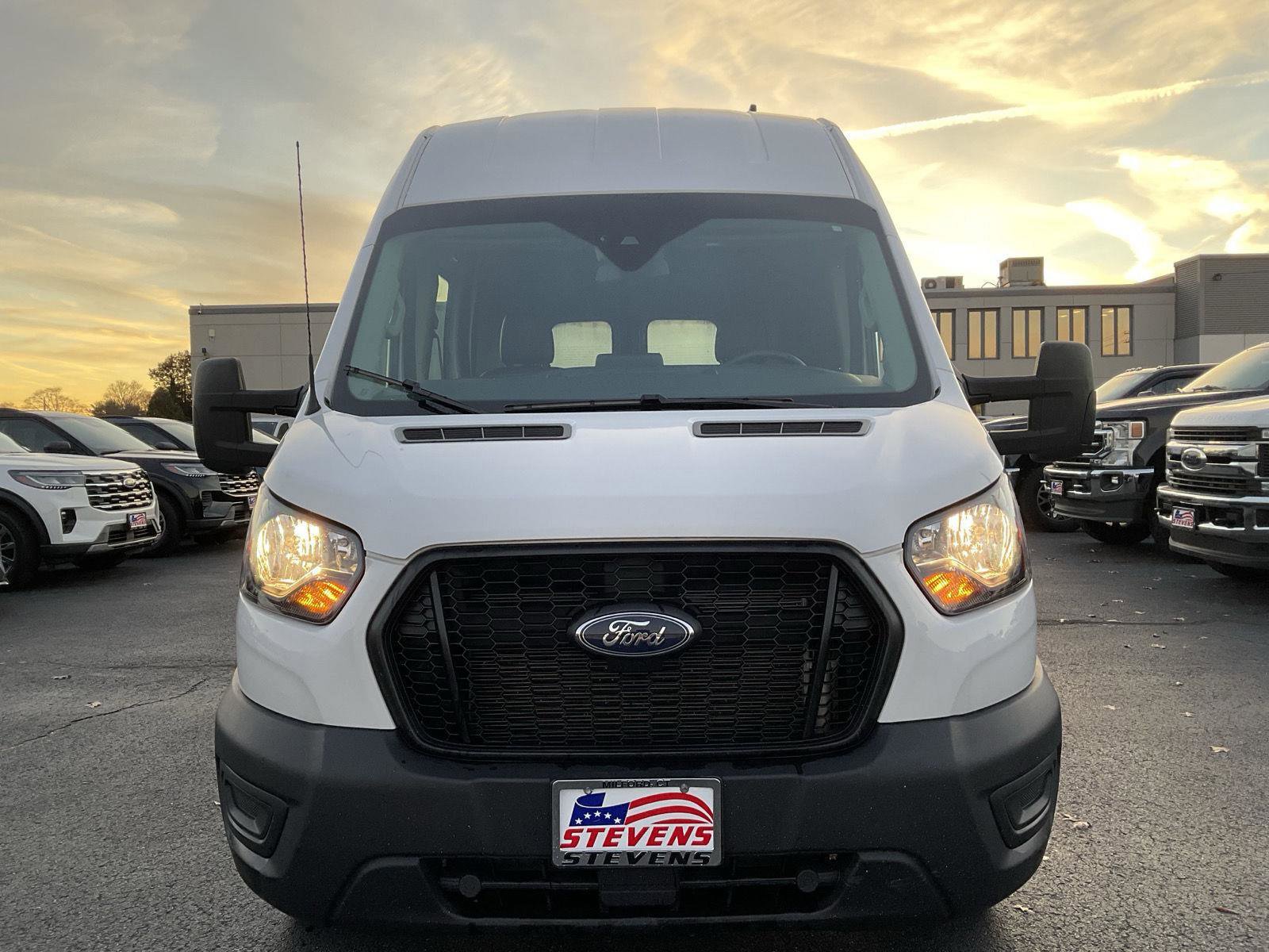 Used 2023 Ford Transit 350 148 High Roof Extended w/ Load Area Protection Package image 2