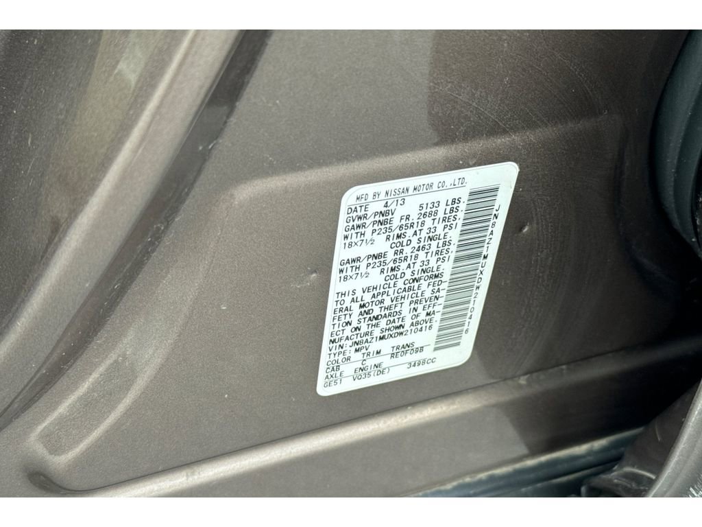 Used 2013 Nissan Murano S image 32