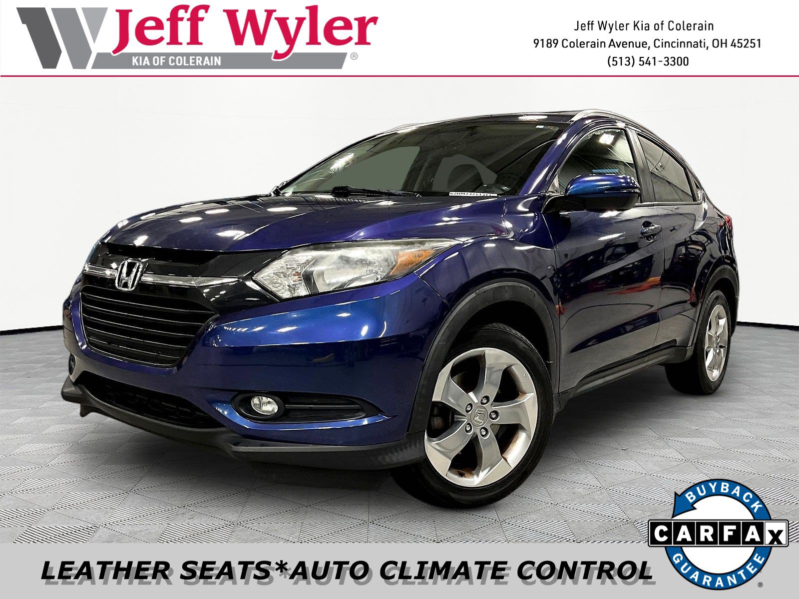 Used 2017 Honda HR-V EX-L image 1