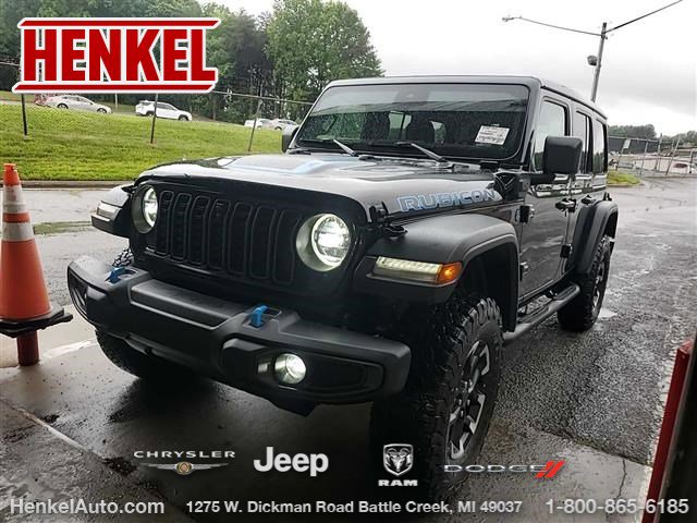 Used 2024 Jeep Wrangler Unlimited Rubicon 4xe w/ Technology Group AWD/4WD image 1