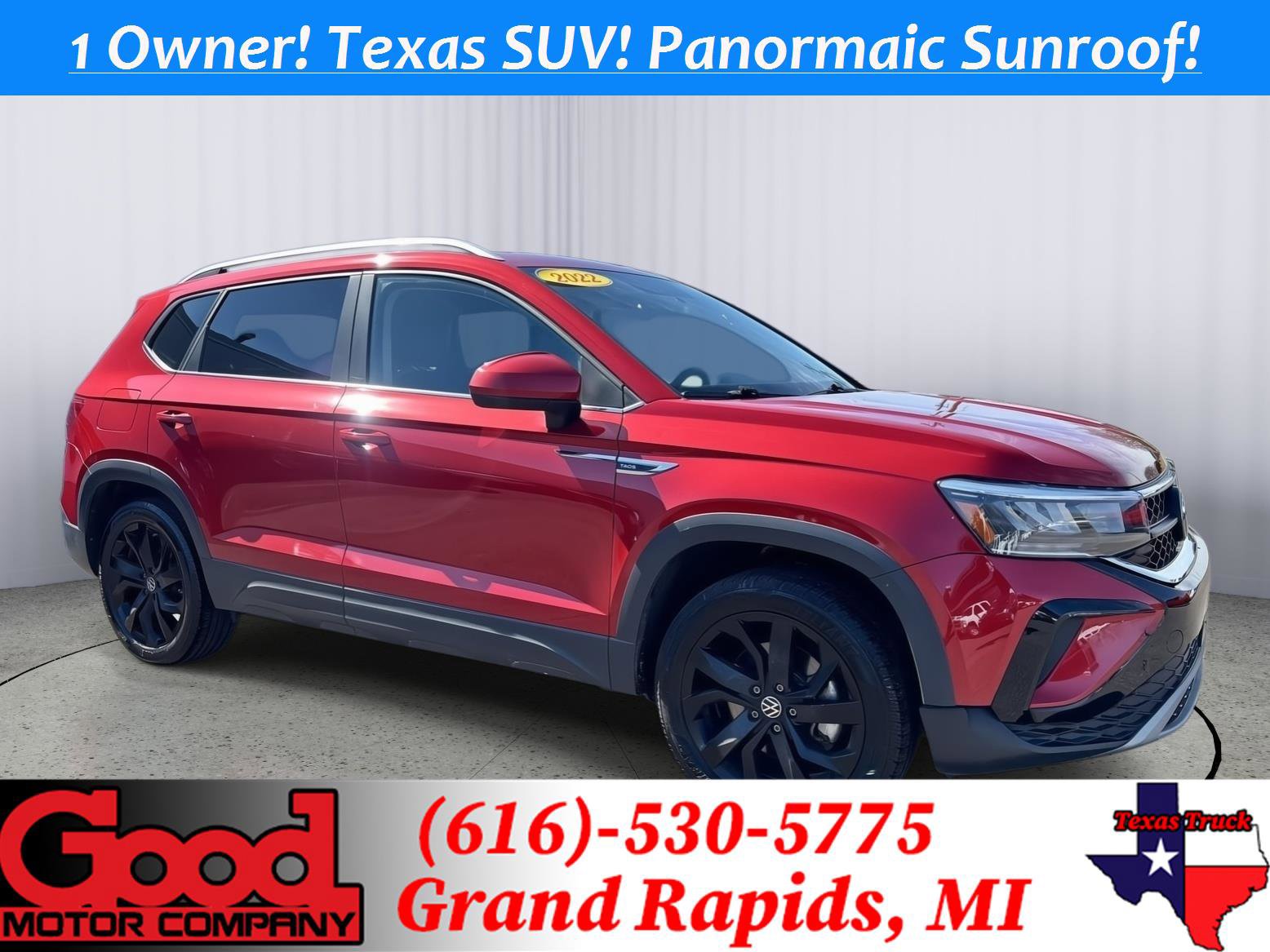 Used 2022 Volkswagen Taos SE image 1