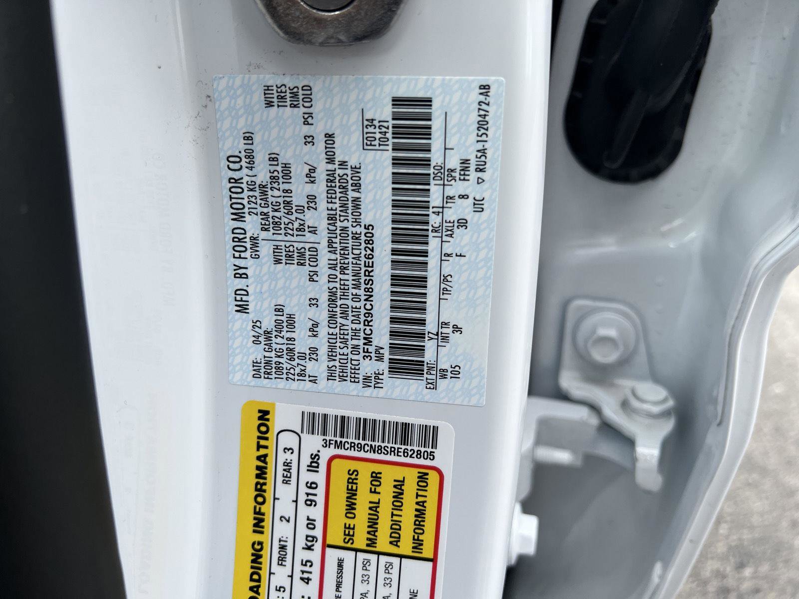 Used 2025 Ford Bronco Sport Outer Banks w/ Outer Banks Tech Package+ image 54