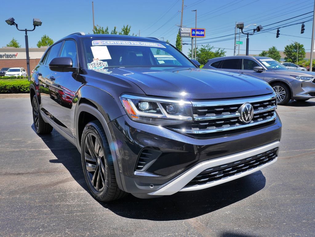 Used 2021 Volkswagen Atlas Cross Sport SE AWD/4WD image 3