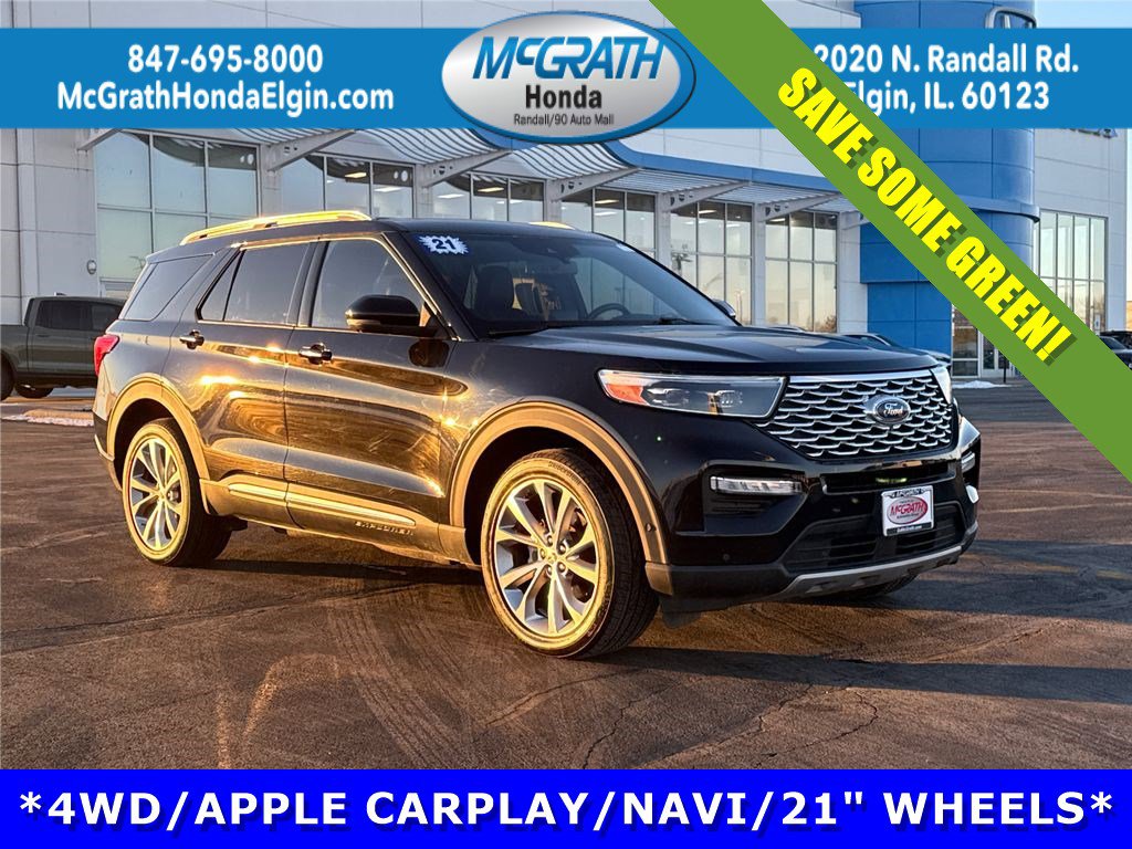 Used 2021 Ford Explorer Platinum w/ Equipment Group 601A