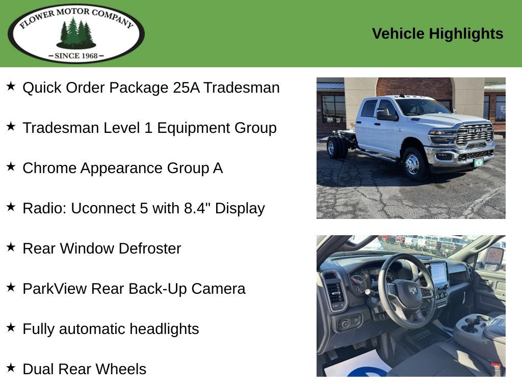 New 2026 RAM 3500 Tradesman w/ Chrome Appearance Group A image 2