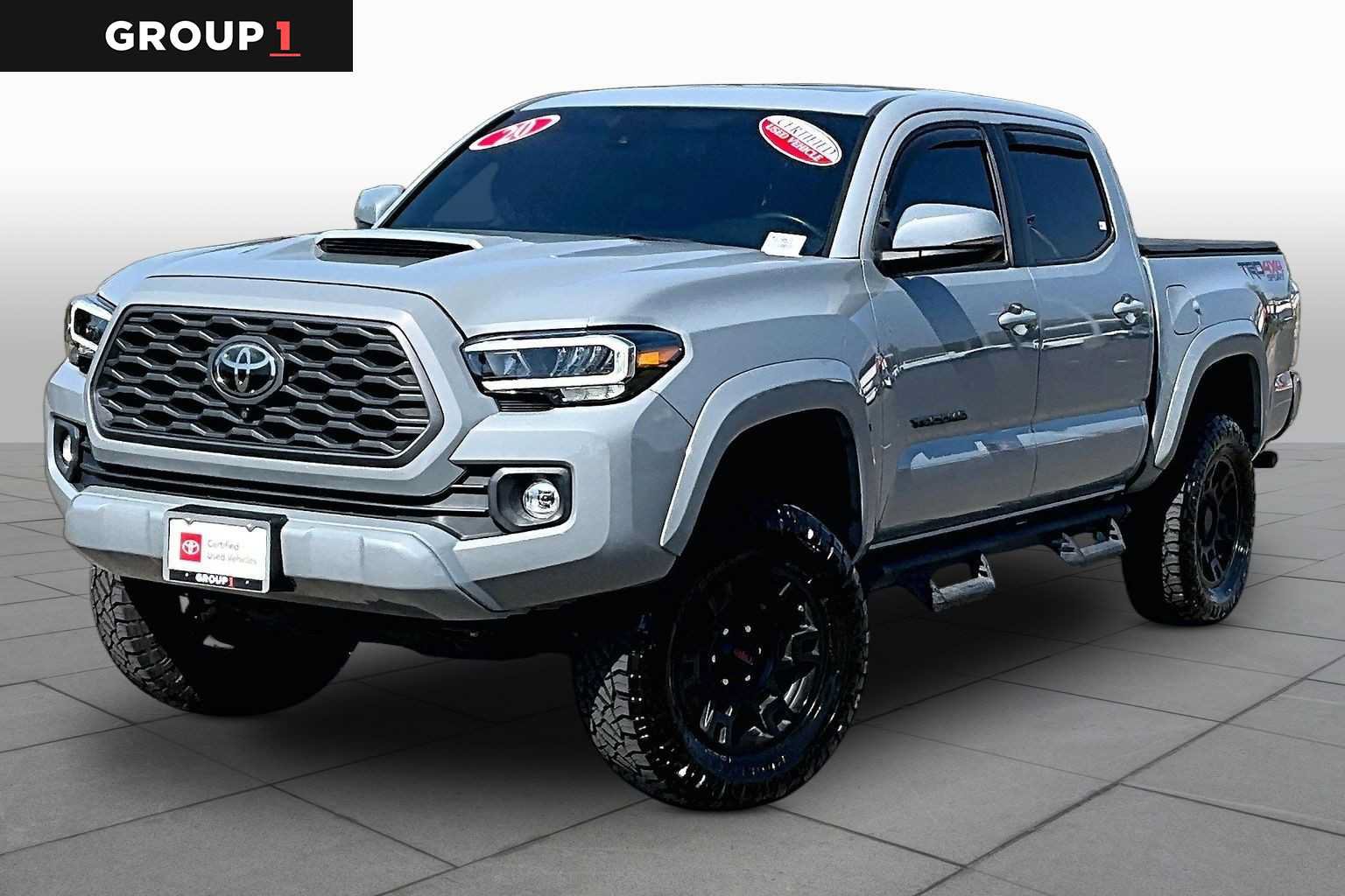 Certified 2020 Toyota Tacoma TRD Sport w/ TRD Premium Sport Package AWD/4WD image 1