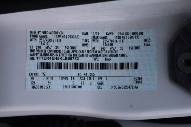 Used 2019 Ford Ranger XL w/ Equipment Group 101A Mid image 35