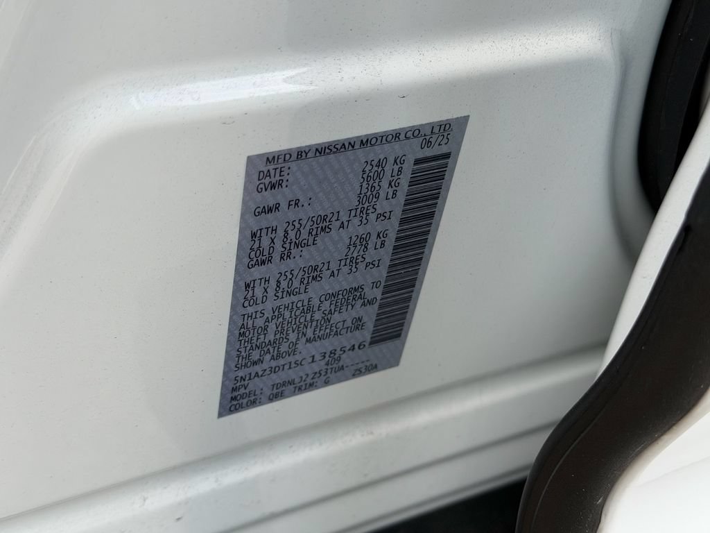 Certified 2025 Nissan Murano Platinum w/ Cargo Package AWD/4WD image 22