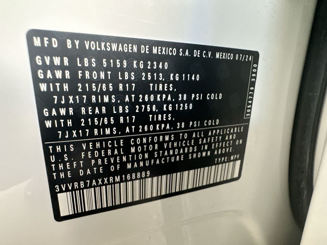 Used 2024 Volkswagen Tiguan S FWD image 29