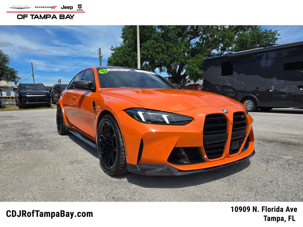 Used 2025 BMW M3 Competition w/ M Carbon Exterior Package image 1