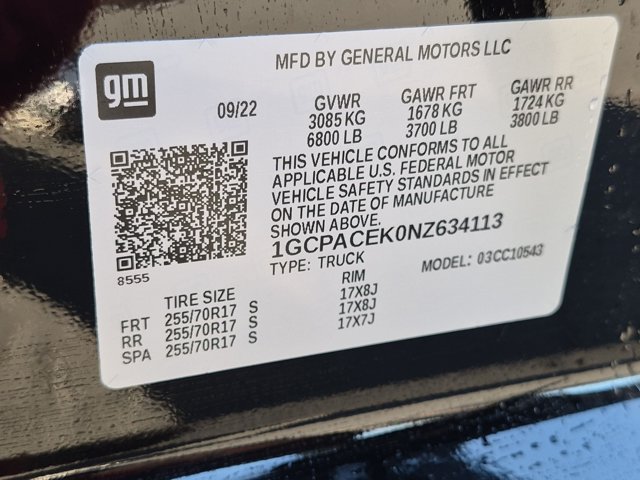 Used 2022 Chevrolet Silverado 1500 LT RWD image 16