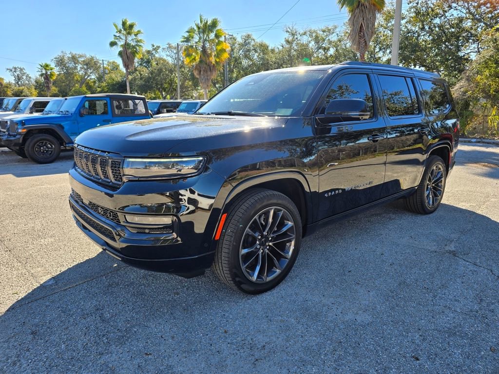 New 2025 Jeep Grand Wagoneer Series II Obsidian w/ Quick Order Packagew 28T AWD/4WD image 2