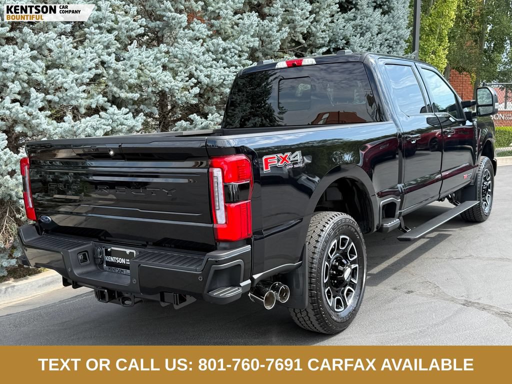 Used 2025 Ford F350 Platinum w/ FX4 Off-Road Package AWD/4WD image 8