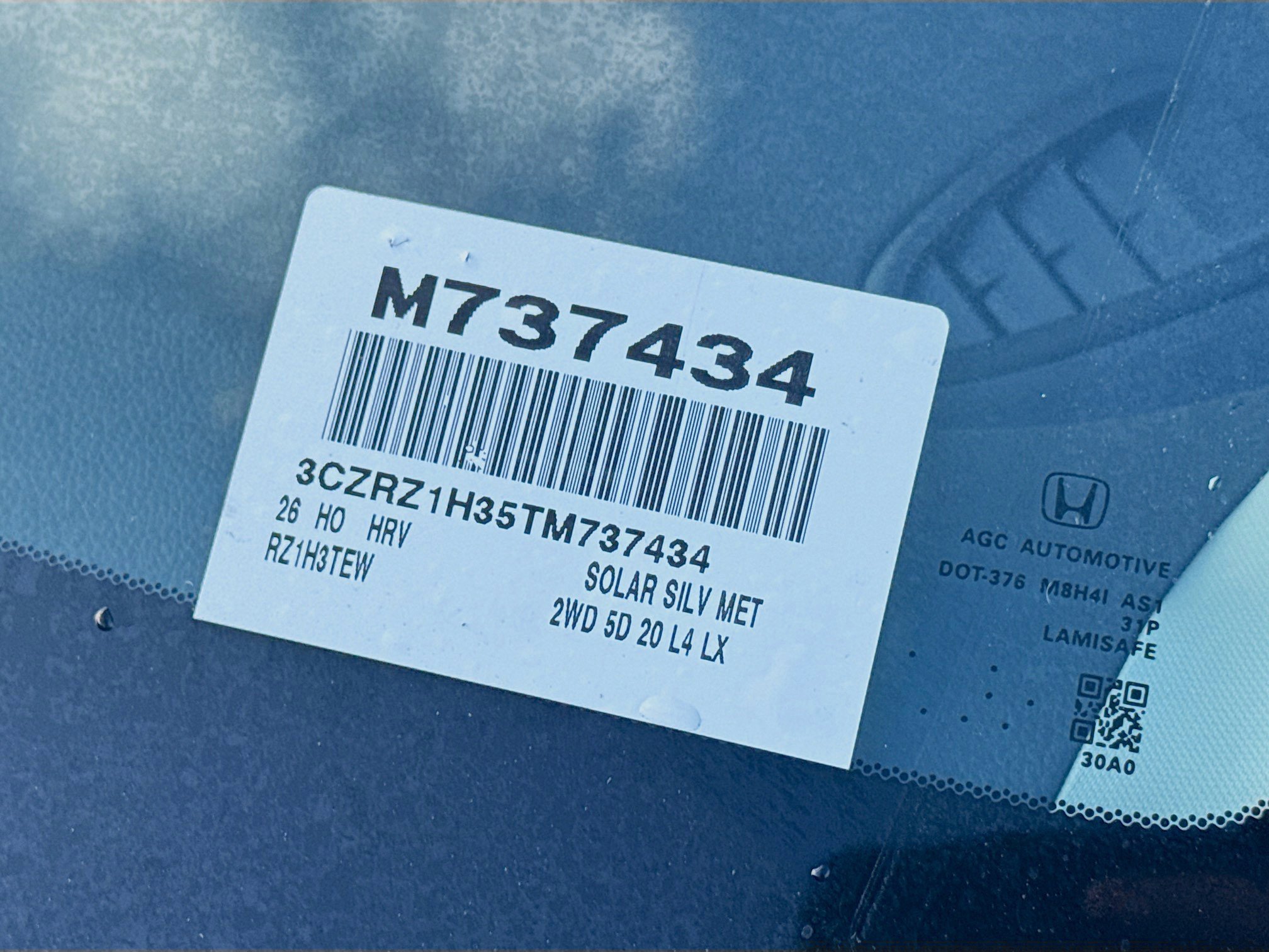 New 2026 Honda HR-V LX image 26