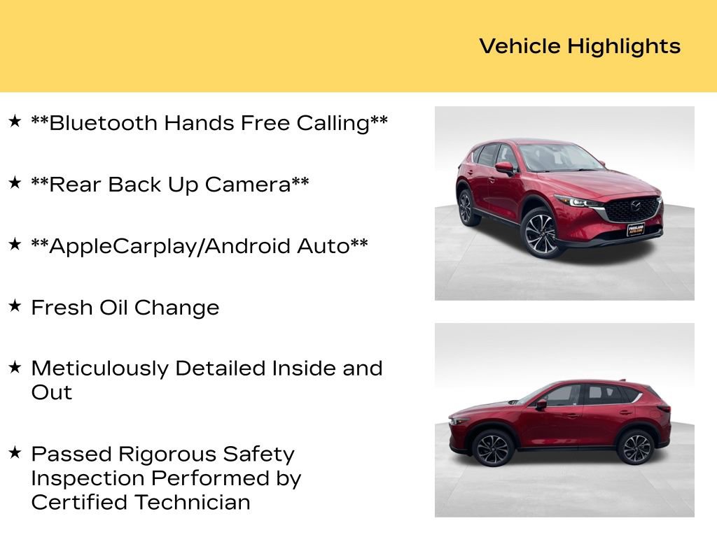 Used 2022 MAZDA CX-5 AWD 2.5 S w/ Premium Package image 45