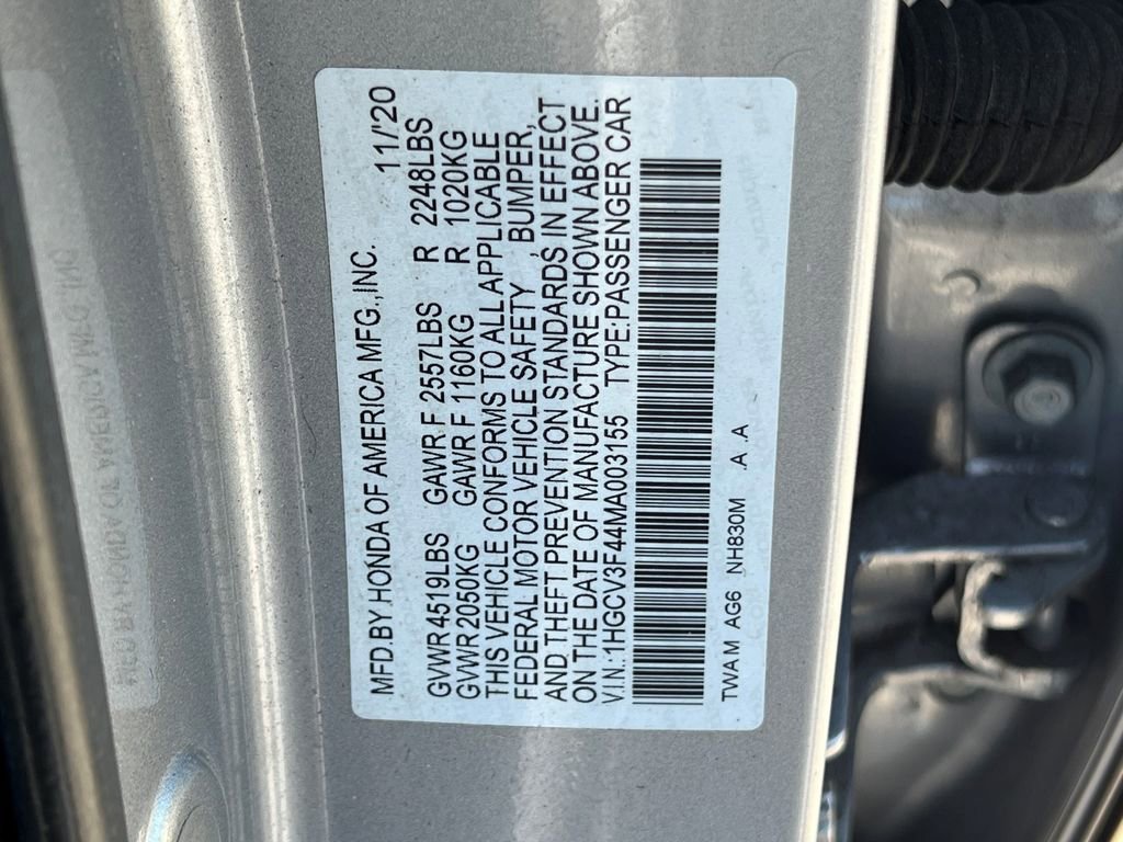 Used 2021 Honda Accord EX image 31