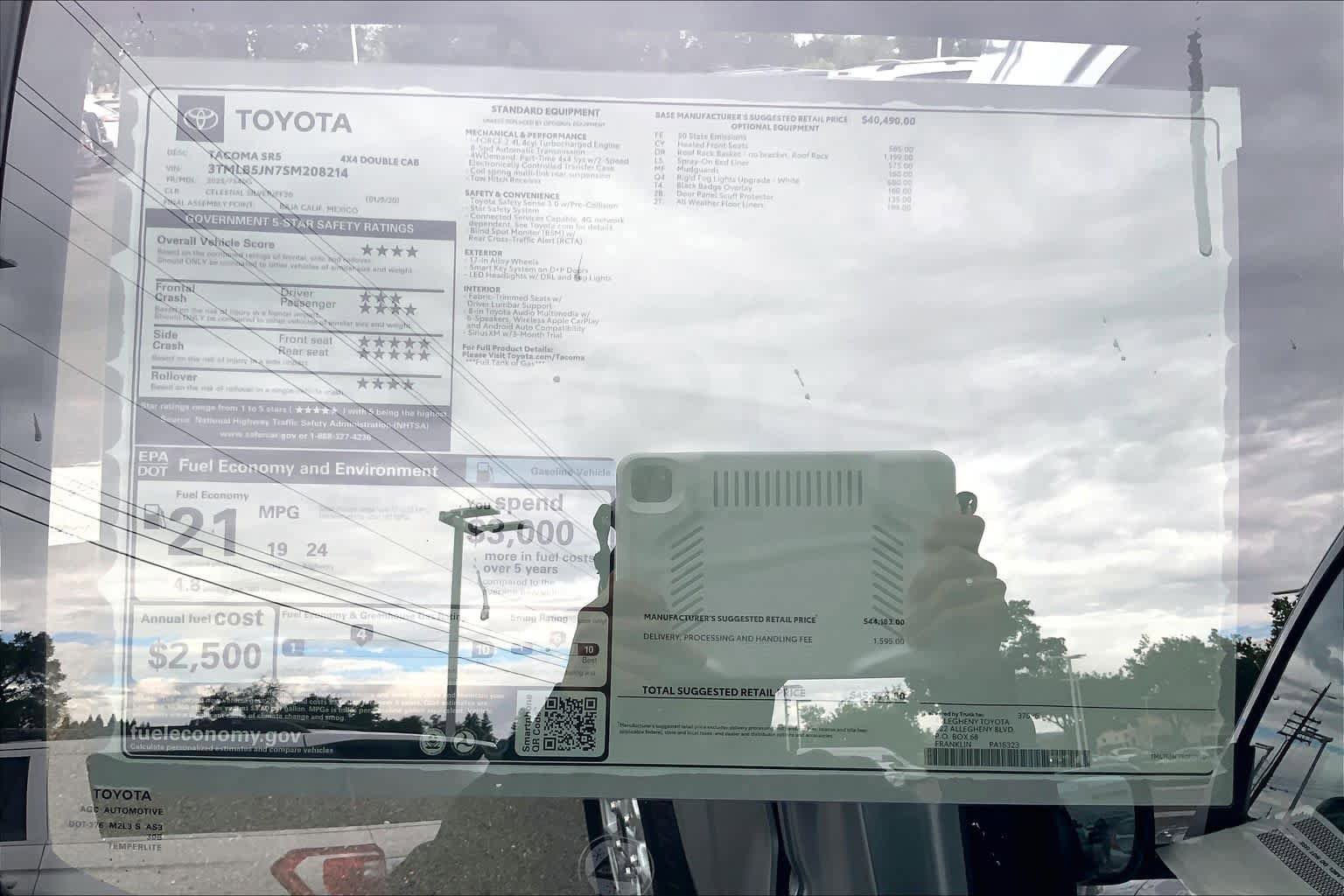 New 2025 Toyota Tacoma SR5 AWD/4WD image 20