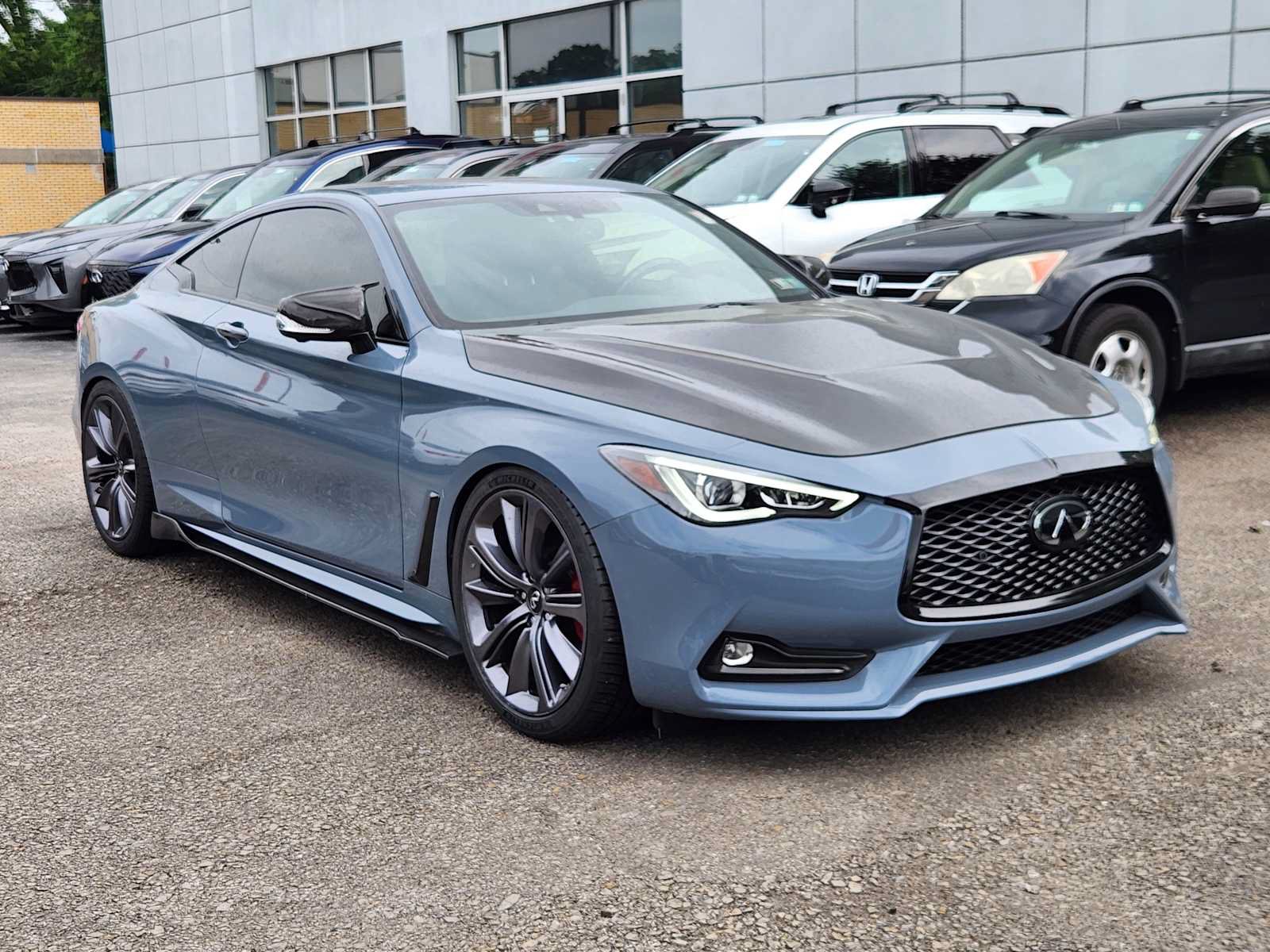 Used 2022 INFINITI Q60 Red Sport 400 w/ Carbon Fiber Package