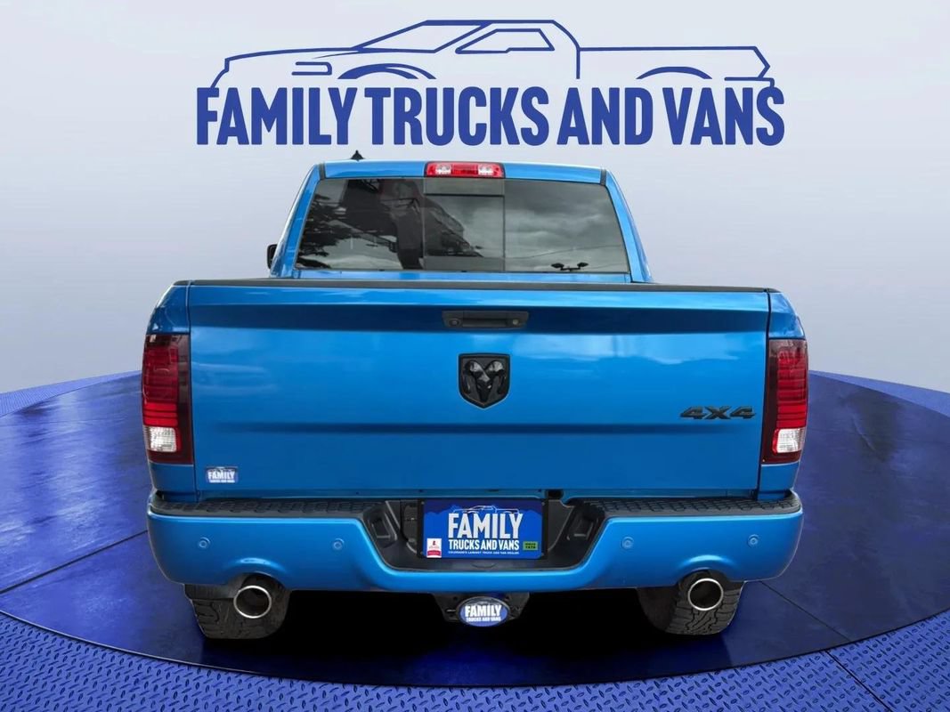 Used 2018 RAM 1500 Sport w/ Hydro Blue Sport Package AWD/4WD image 4