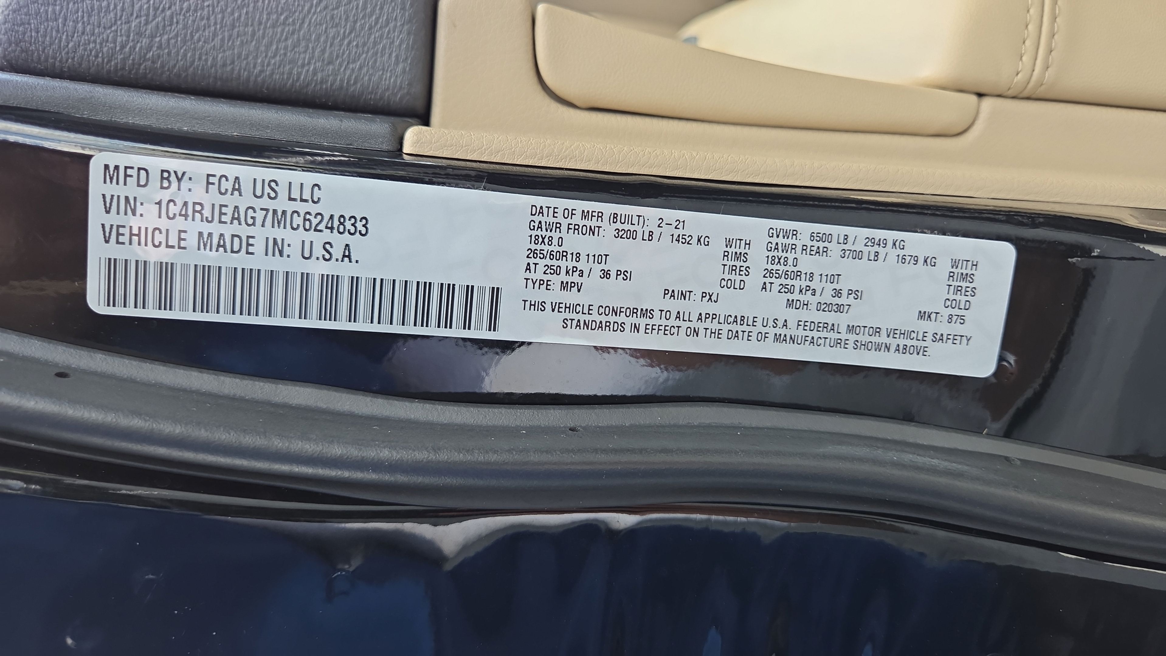 Used 2021 Jeep Grand Cherokee Laredo RWD image 39