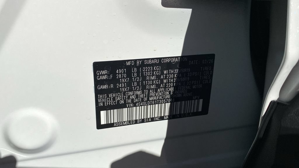 New 2026 Subaru Forester Touring AWD/4WD image 32