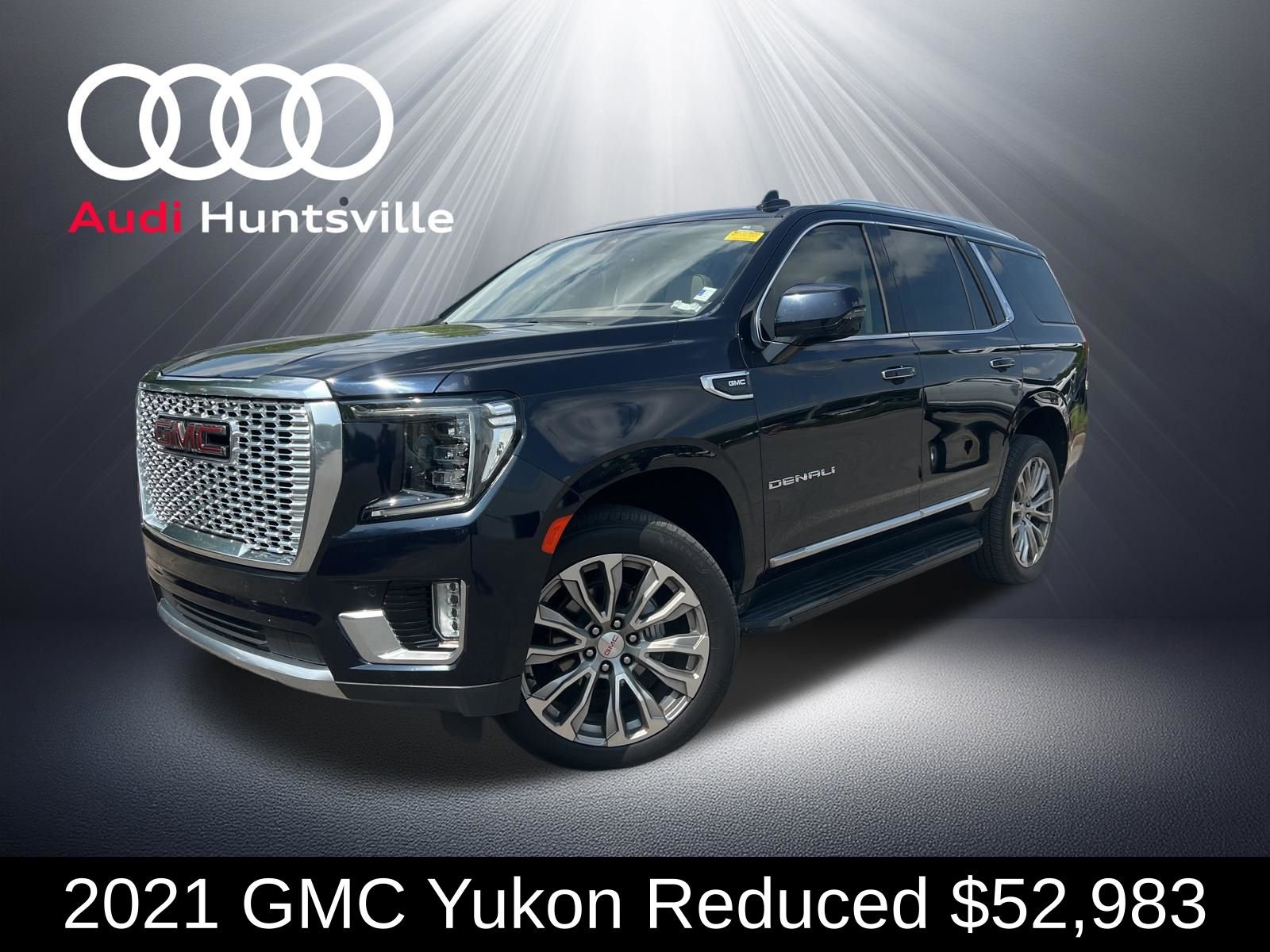 Used 2021 GMC Yukon Denali w/ LPO, Illumination Package RWD image 1