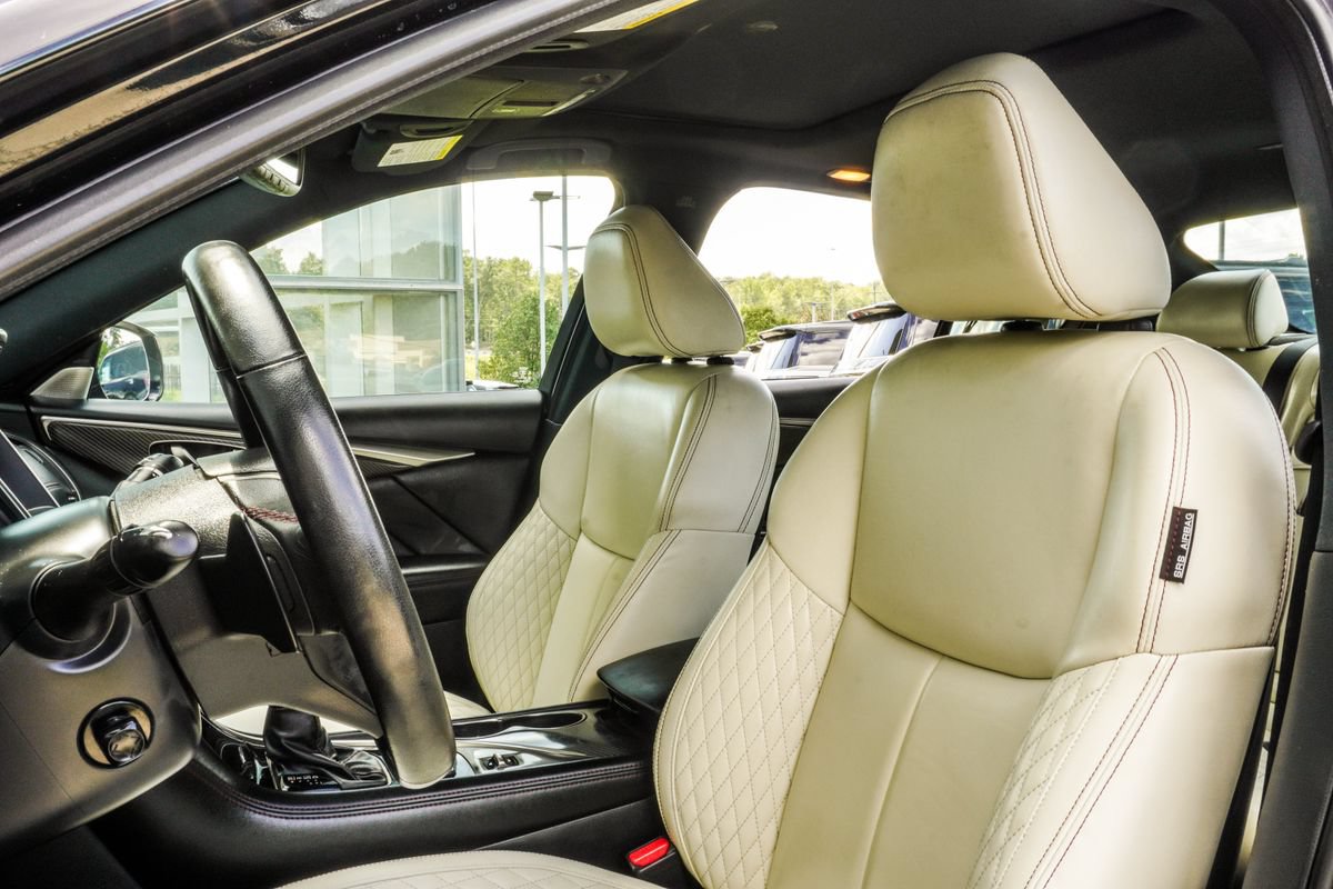 Used 2023 INFINITI Q50 Red Sport 400 w/ Black Opal Edition AWD/4WD image 38