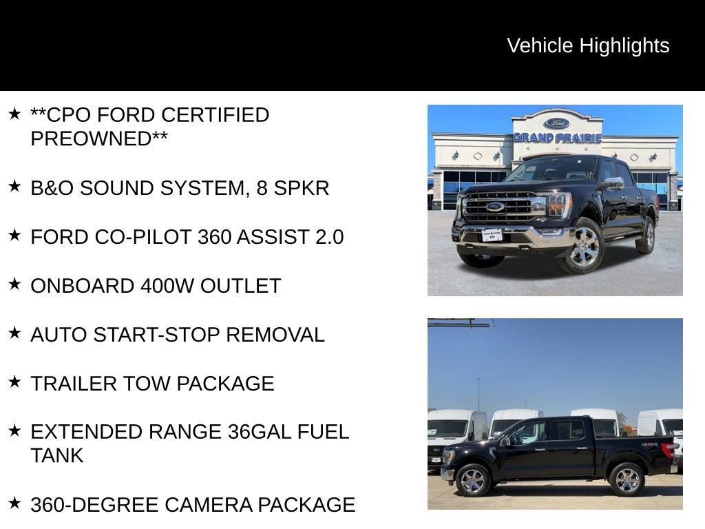 Certified 2022 Ford F150 Lariat image 5