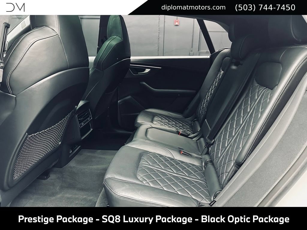 Used 2023 Audi SQ8 Prestige w/ Prestige Package AWD/4WD image 23
