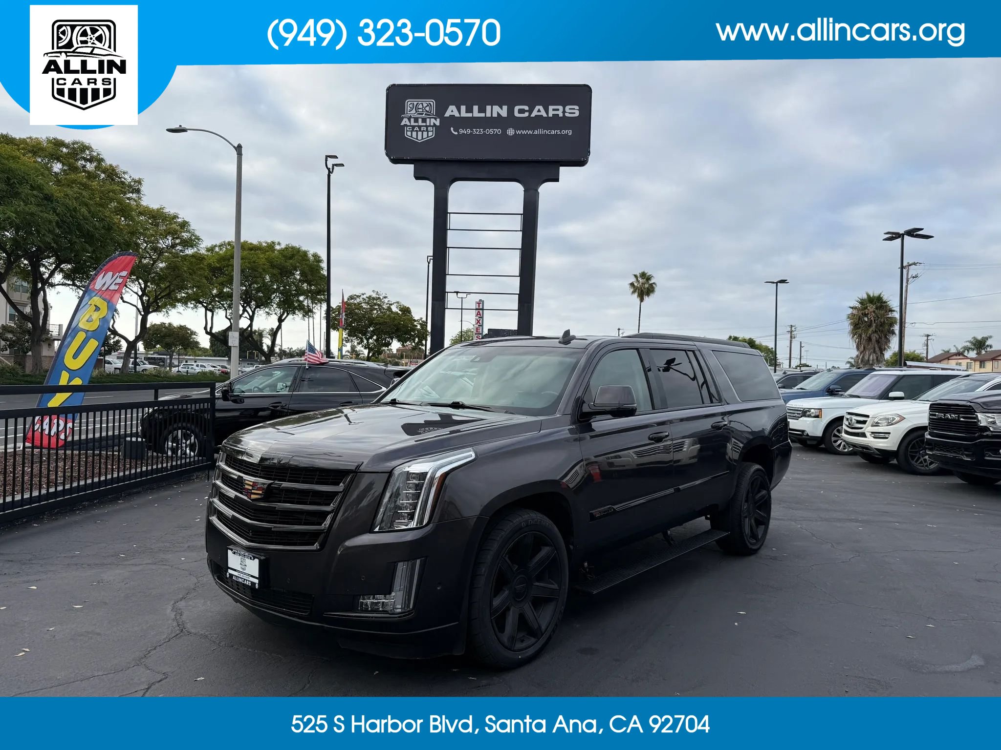 Used 2017 Cadillac Escalade ESV Luxury RWD image 1