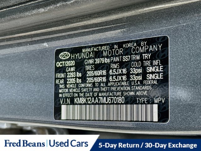 Used 2021 Hyundai Kona SE FWD image 22