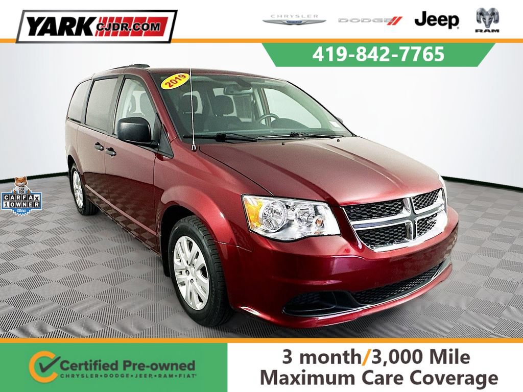 Certified 2019 Dodge Grand Caravan SE w/ UConnect Hands-Free Group FWD 360° Tour