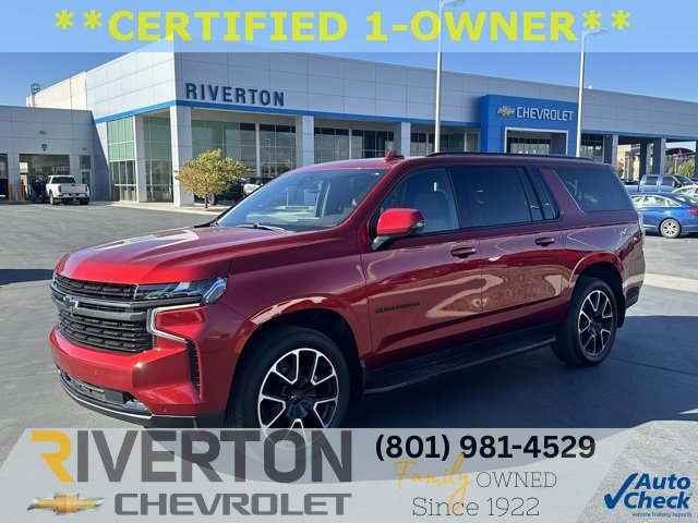 Certified 2022 Chevrolet Suburban RST w/ Sport Performance Package image 1