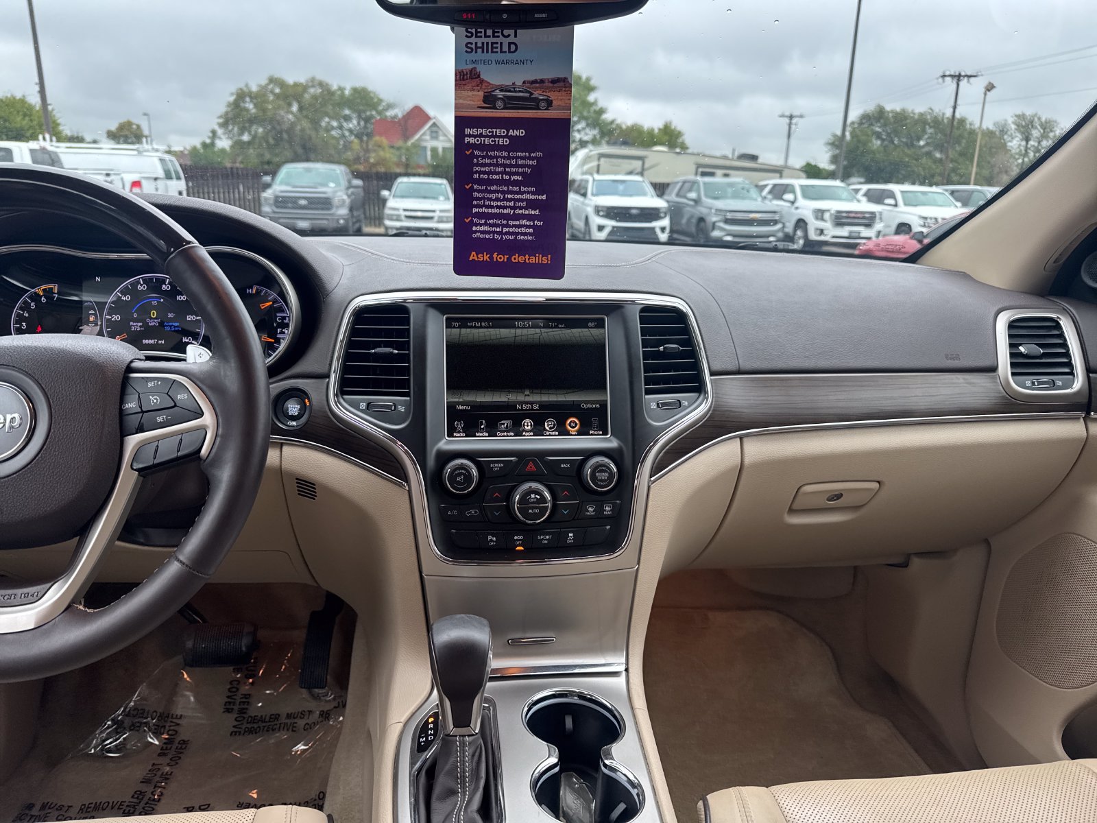 Used 2017 Jeep Grand Cherokee Overland AWD/4WD image 23