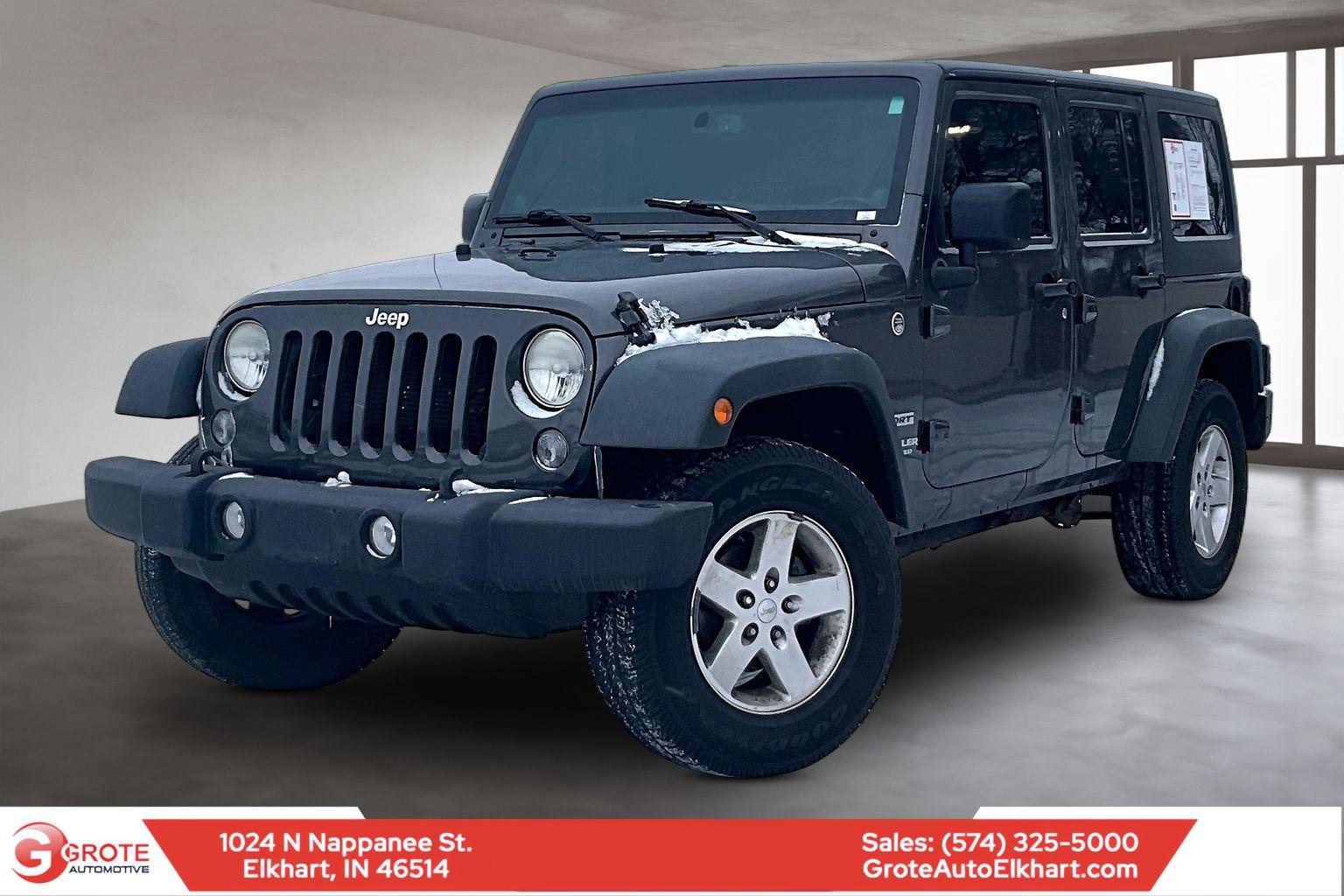Used 2014 Jeep Wrangler Unlimited Sport w/ Quick Order Package 24S