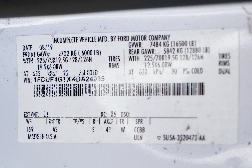 Used 2019 Ford F450 XL w/ XL Value Package RWD image 42