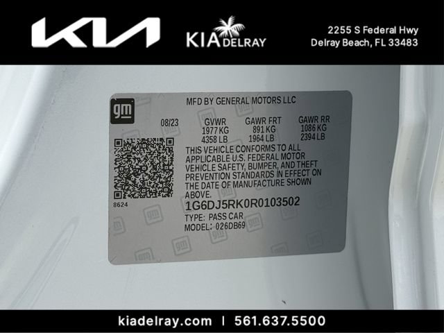 Used 2024 Cadillac CT4 Luxury w/ Sun And Sound Package RWD image 34