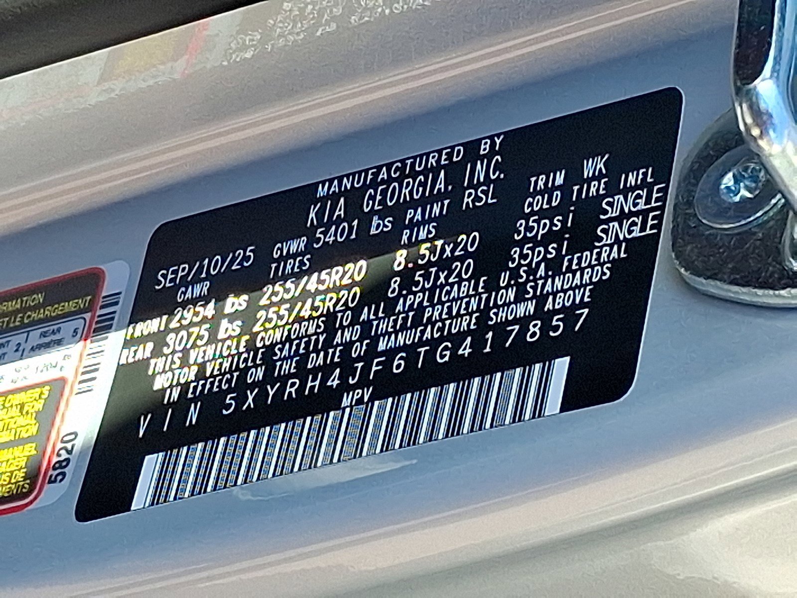 New 2026 Kia Sorento EX image 18