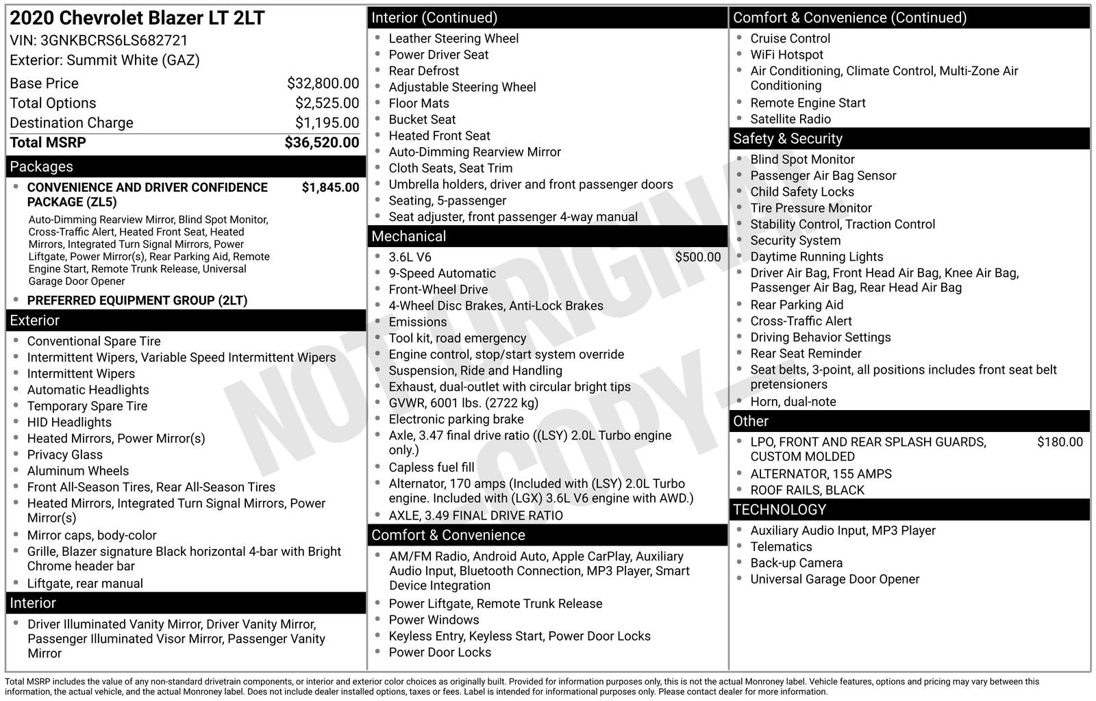 Used 2020 Chevrolet Blazer LT image 21