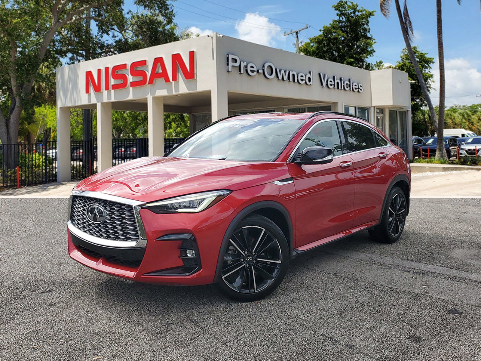 Used 2022 INFINITI QX55 Essential w/ Proassist Package image 1