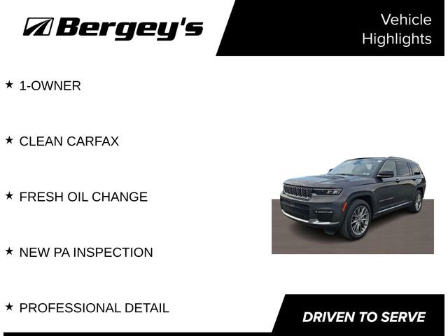 Used 2025 Jeep Grand Cherokee L Summit AWD/4WD image 4