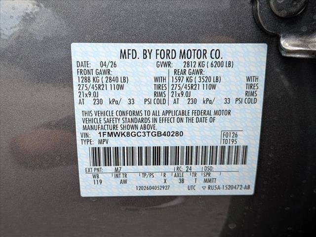 New 2026 Ford Explorer ST AWD/4WD image 17