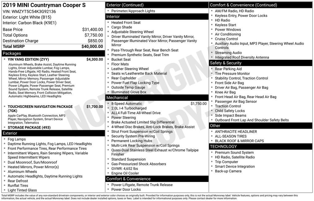 Used 2019 MINI Cooper Countryman S image 12