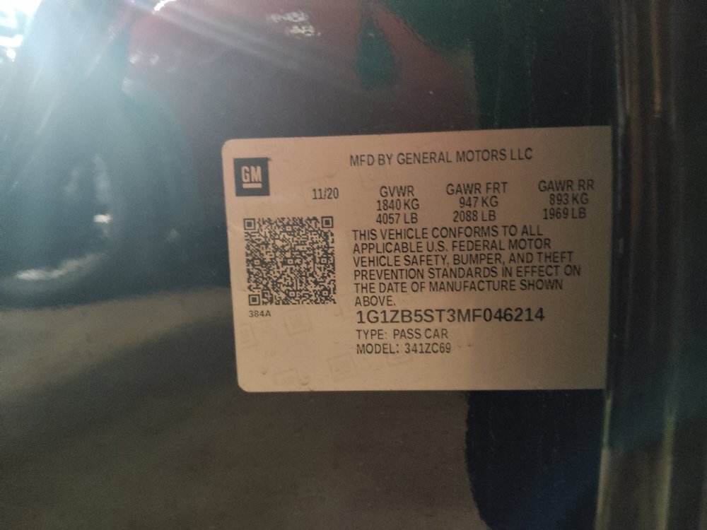 Used 2021 Chevrolet Malibu LS FWD image 33