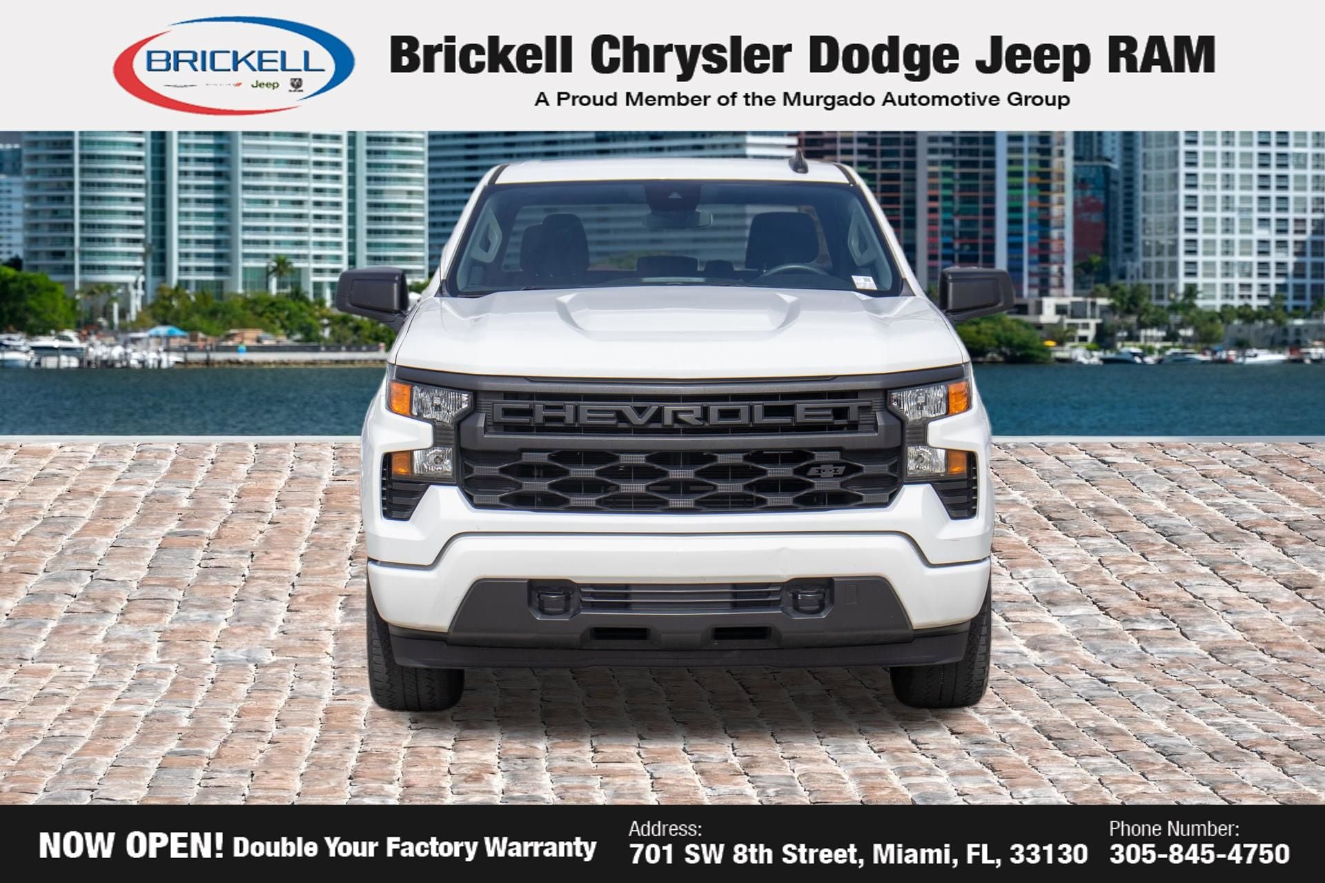 Used 2024 Chevrolet Silverado 1500 Custom w/ Turbomax Blackout Package RWD image 2